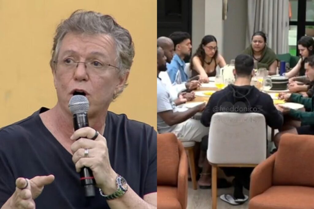 Casa do Patrão: Boninho se irrita com oração e esculacha participantes. Veja vídeo