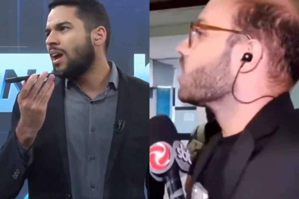 Vídeo: apresentador liga ao vivo para polícia após agressão a repórter