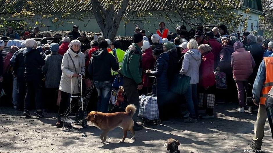 A catástrofe humanitária de Oleshky, na Ucrânia ocupada